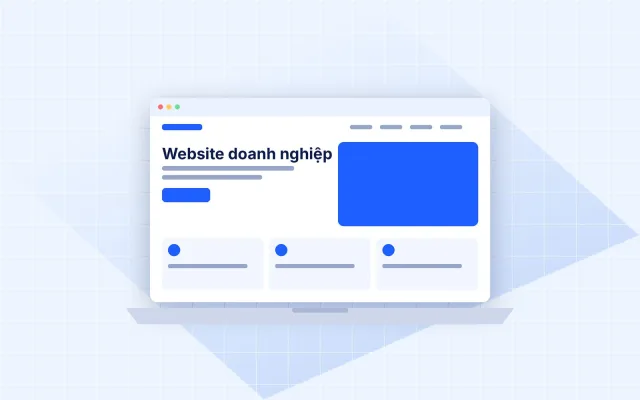 Website doanh nghiệp ngành sản xuất