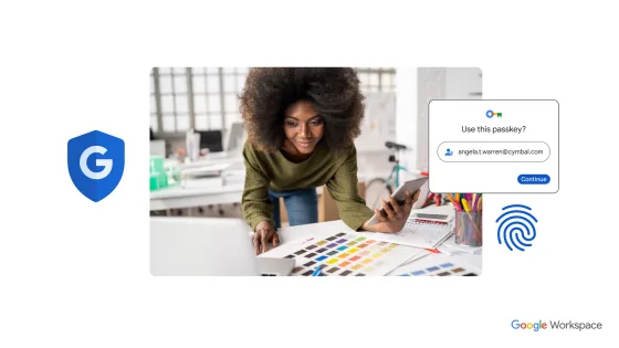 Google Workspace cho phép đăng nhập bằng Passkeys