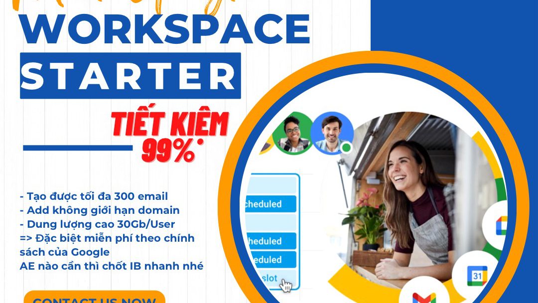 Áp dụng chức năng bộ nhớ gộp cho gói google workspace starter